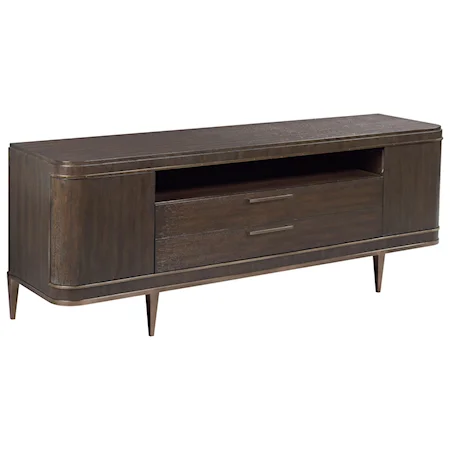 Bates Entertainment Console with Three Outlet Plug